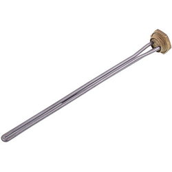 Kawai 2500W cast iron battery holder (stainless steel) L=430mm D thread = 1 1/4&apos&apos (right thread)