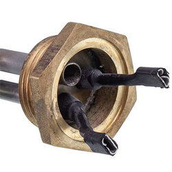 Ten for aluminum batteries 1000W (stainless steel) L=410mm D thread = 1&apos&apos (thread right)