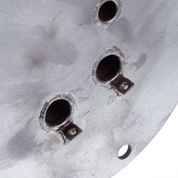 Flange for dry shadows for boiler Gorenje 482979 D outer=165mm L tubes=410/412/405mm (for anode M8)