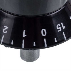 Slicing adjustment handle for slicer Sirman 19562403 black