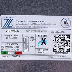 Expanding tank Zilio 6 l 3/8&apos&apos for gas boiler 13C0000600
