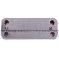 Heat exchanger plates for gas boiler 17B1901400 (14 plates)