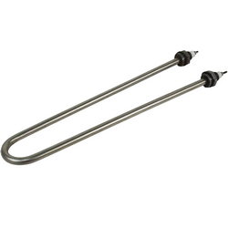 Water heating element 2 kW, 220 V (stainless steel) L=330 mm, M16 (straight)