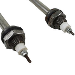 Water heating element 2 kW, 220 V (stainless steel) L=330 mm, M16 (straight)