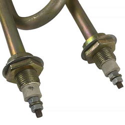 Ten for heating water 2500W 220V (galvanized steel) L=185mm M18 (violin)