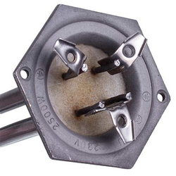 Oil heater Heating element Electron-T 2500W L=405mm Thread diameter=42mm (1 1/4")