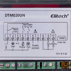 Elitech ETC-974 SKL controller (microprocessor 2 sensors)