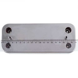Plate heat exchanger (12 plates) for gas boiler Ariston/Chaffoteaux 65104333