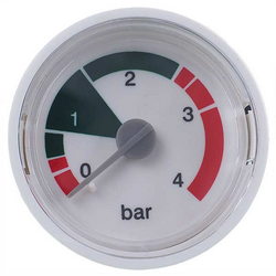 Pressure gauge 0-4 bar D=43/40 mm for gas boiler Baxi/Westen 8922460