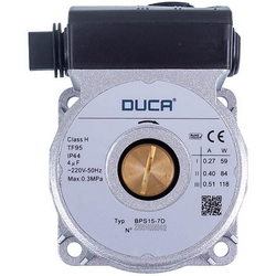 Circulation pump Duca BPS 15-7D 118 W for gas boiler