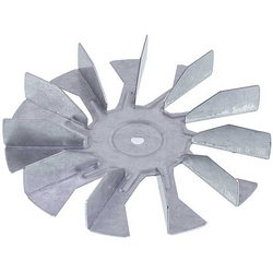 Fan impeller for oven AEG 5550231012 D=120mm D opening=6mm (metal)