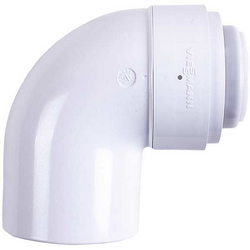 Flue pipe 87° D=60/100 mm for gas condensing boiler Viessmann 7373226
