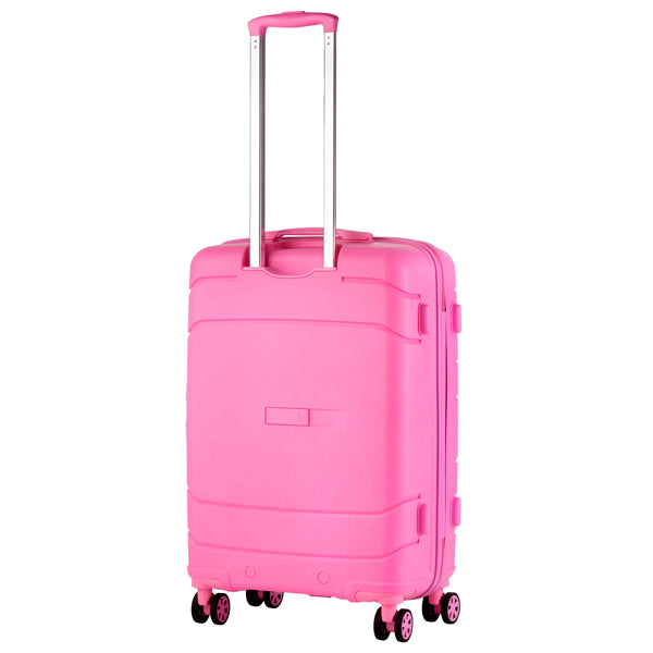 Suitcase TravelZ Big Bars (M) Pink