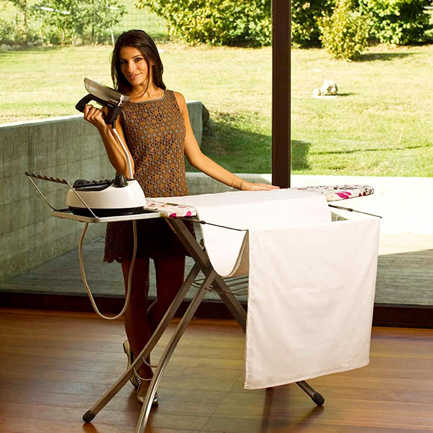 Ironing board Gimi Advance 140 126x45 cm Red Flower (154163) (Special Offer)