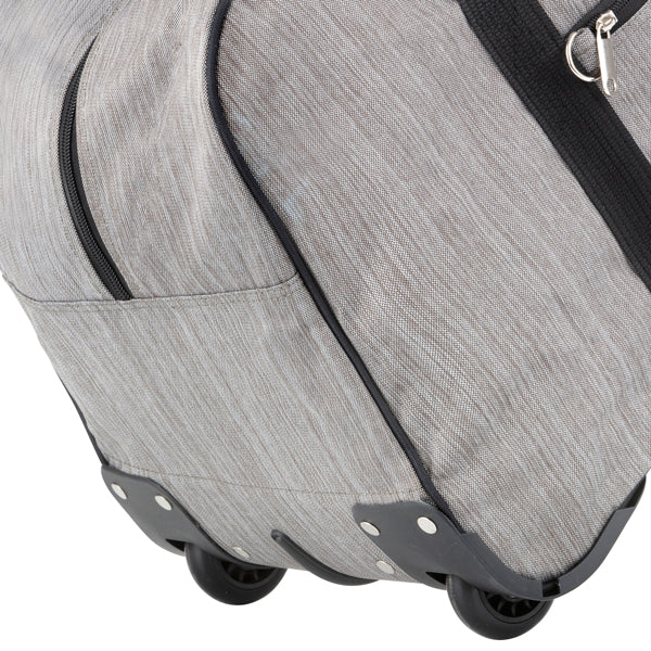TravelZ Hipster 51 Grey Wheeled Travel Bag