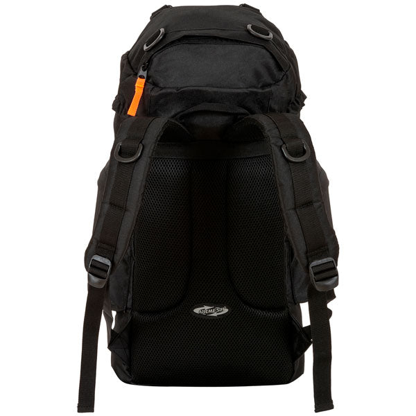 Highlander Rambler 25 Black/Orange Travel Backpack