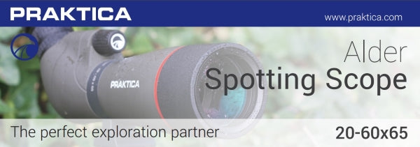 Spotting scope Praktica Alder 20-60x65/45 WP+tripod