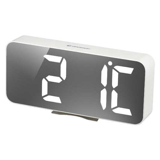Table clock Bresser MyTime Echo FXL White (8010072GYEWHI)