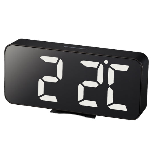 Table clock Bresser MyTime Echo FXL Black (8010072CM3WHI)