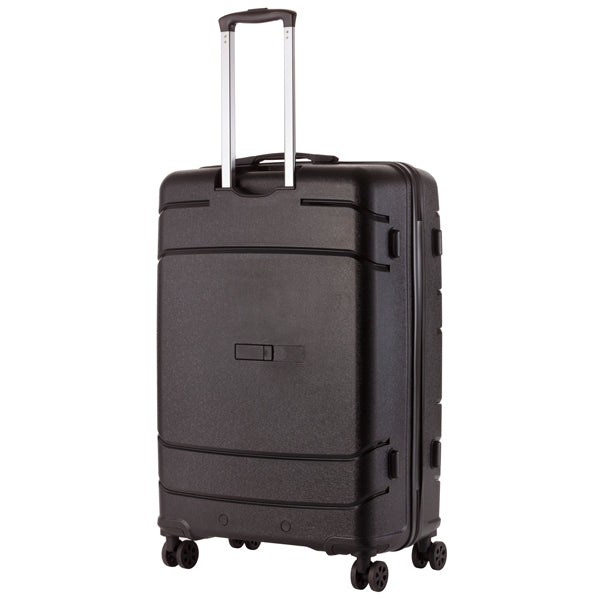 TravelZ Big Bars Suitcase (L) Black