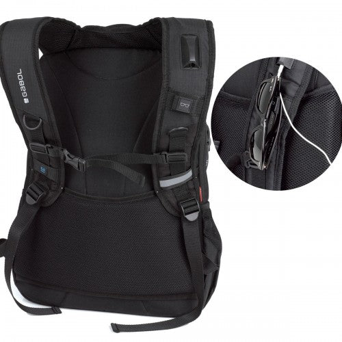 City backpack Gabol Park 31 Black 221469