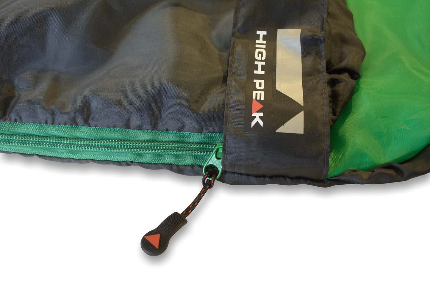 Sleeping bag High Peak Easy Travel/+5°C Anthra/Green Left (20068)