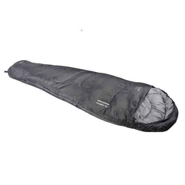 Спальный мешок Highlander Sleepline 250 Mummy/+5°C Charcoal (Left)