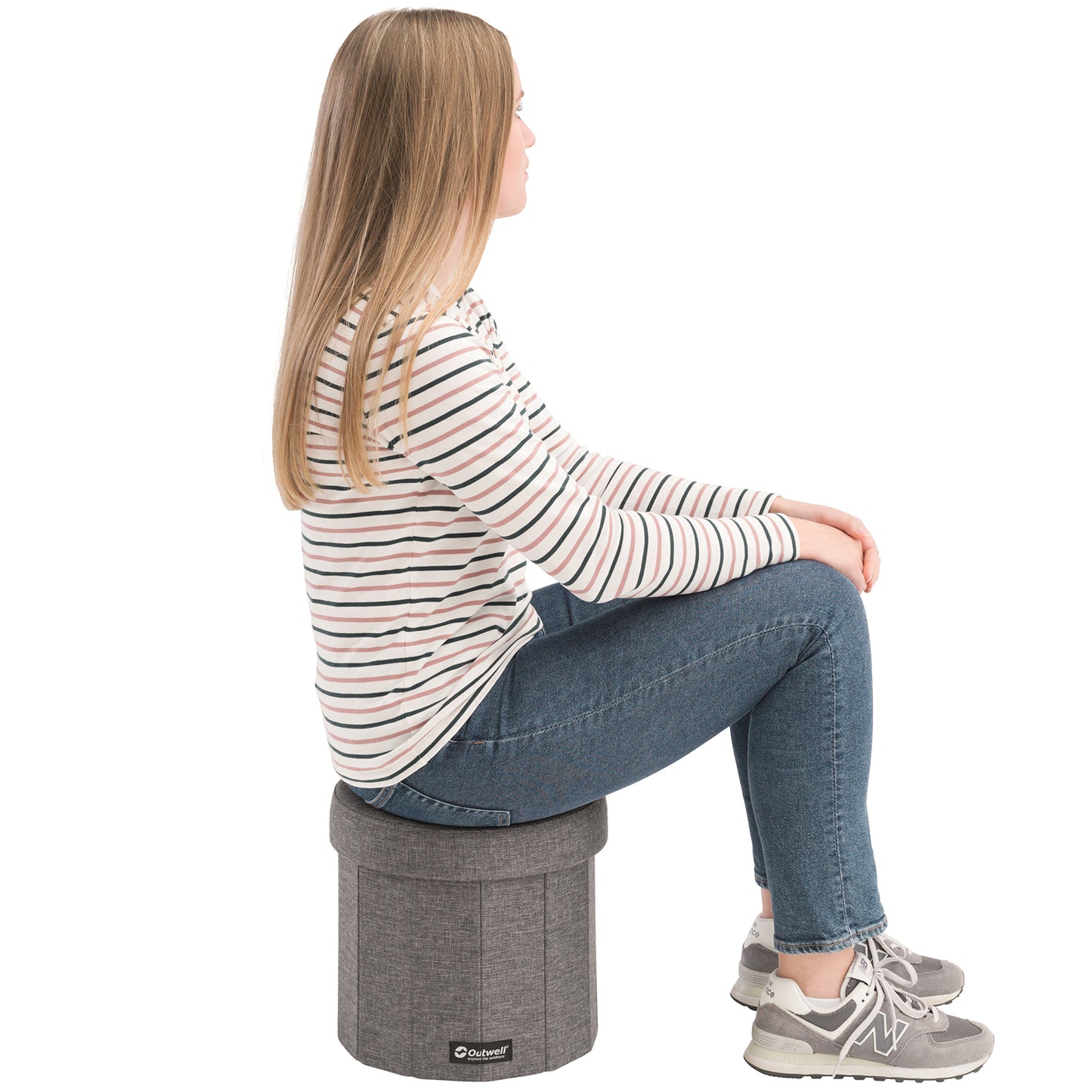 Camping Organizer Outwell Dawlish Low Seat & Storage Gray Melange (470367)