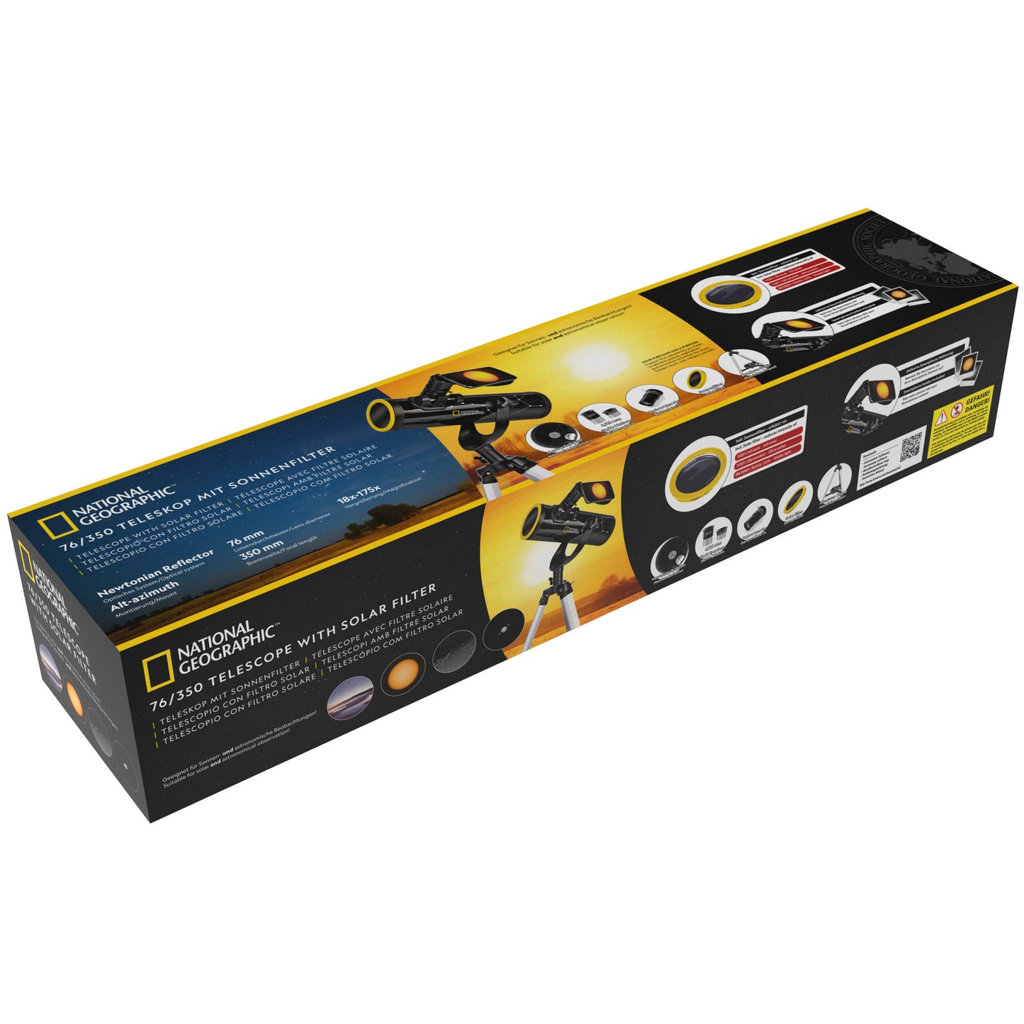 National Geographic 76/350 AZ Solar Telescope (9012000)