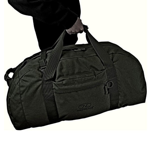 Highlander Loader Holdall 100 Black Travel Bag