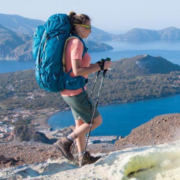 Travel backpack Ferrino Transalp 60 Lady Blue (75708EBB)