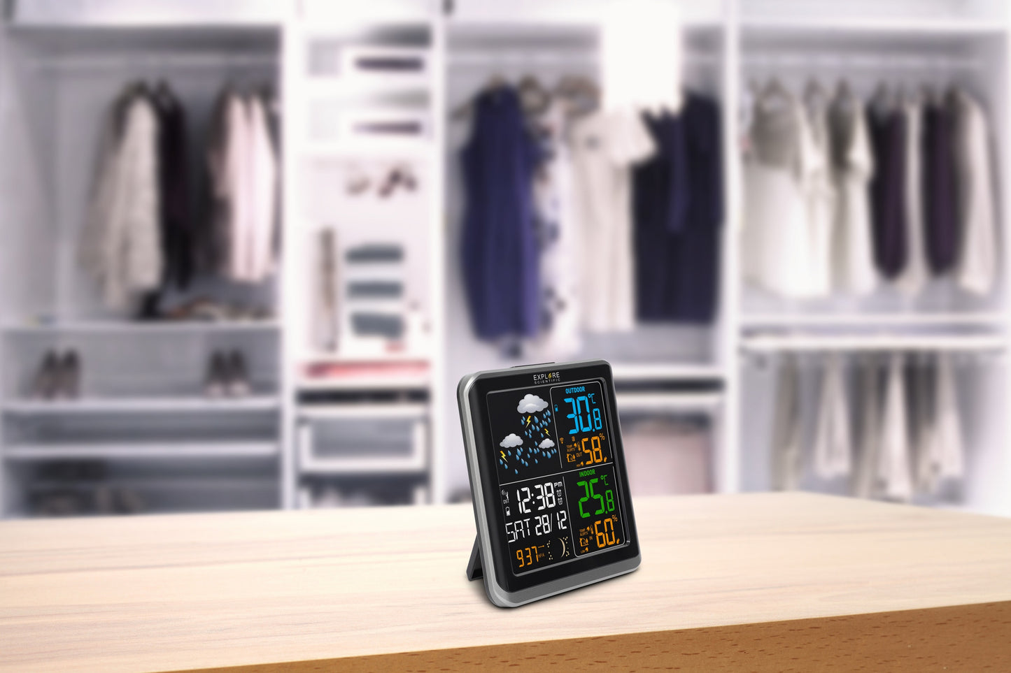 Explore Scientific Color WSH4008 Weather Station (WSH4008LC2000)