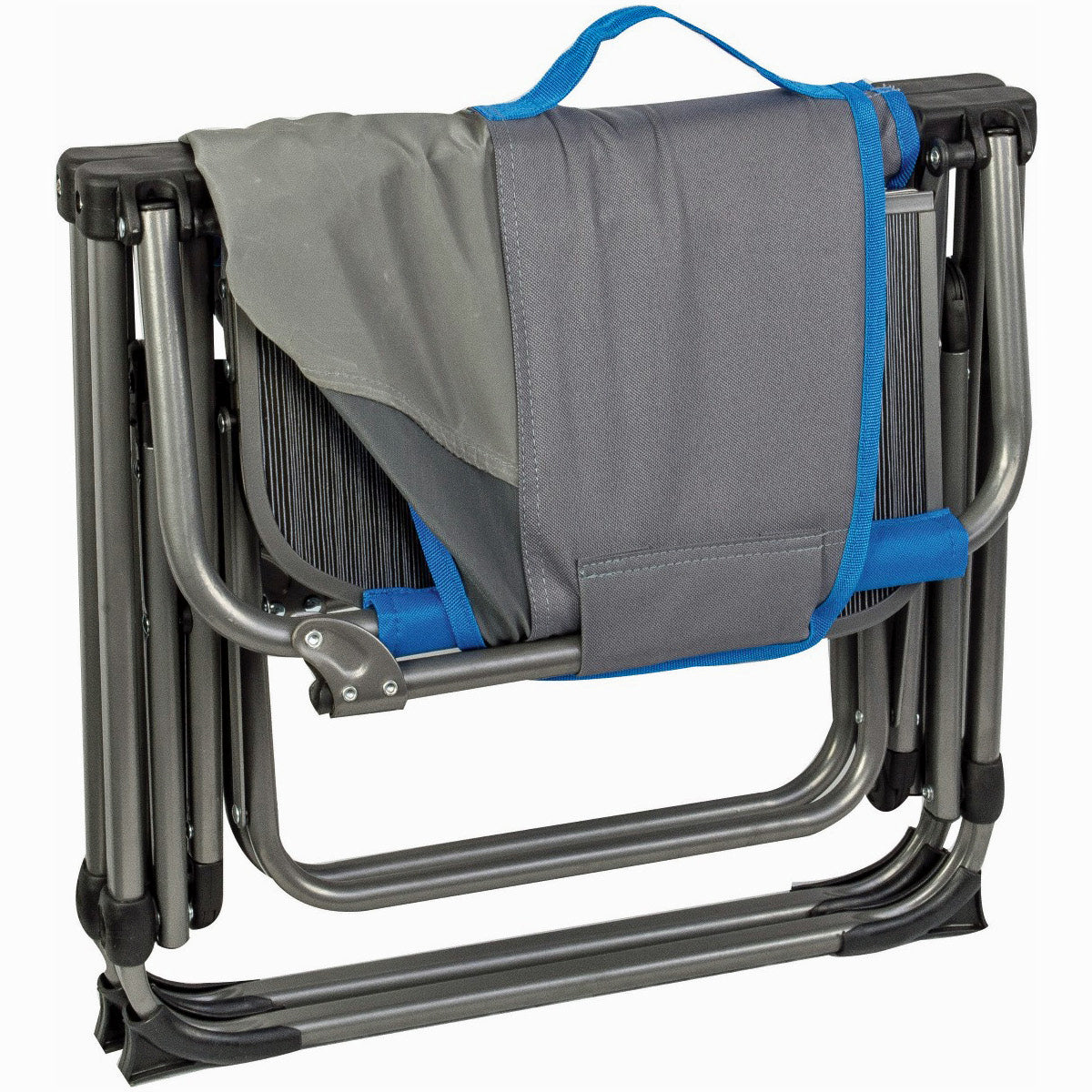 Chair Highlander Compact Directors With Side Table Gray
