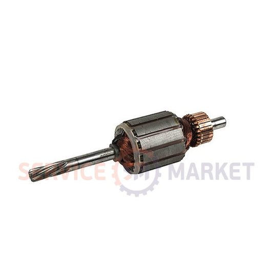Anchor motor assembly for meat grinder 190, 250, 450 D shaft=8mm D exchange.=35mm L shaft=16/53(138)mm Elvo