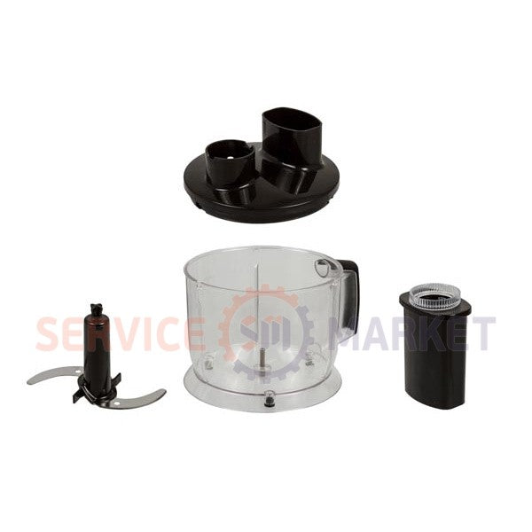 Chopper bowl 1750ml complete (4-sided coupling) for blender ST-FP0043 Saturn black