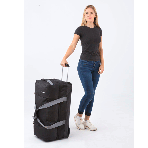 CarryOn Double Daily 108 Black Wheeled Travel Bag