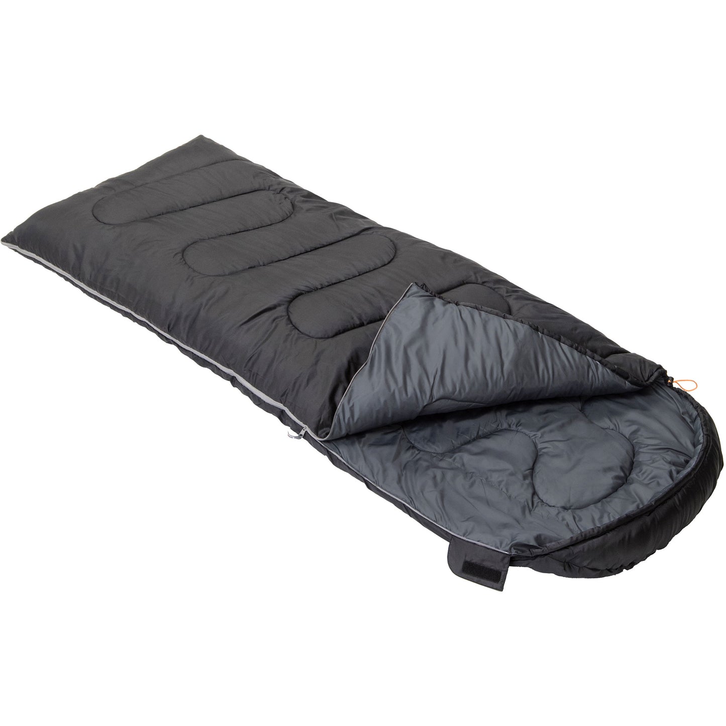 Sleeping bag Vango Atlas 250 Square/+1°C Black Left (SBPATLAS B05S42)