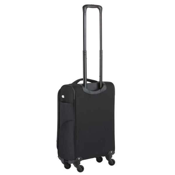 Suitcase TravelZ Triple Pocket 57 (S) Black