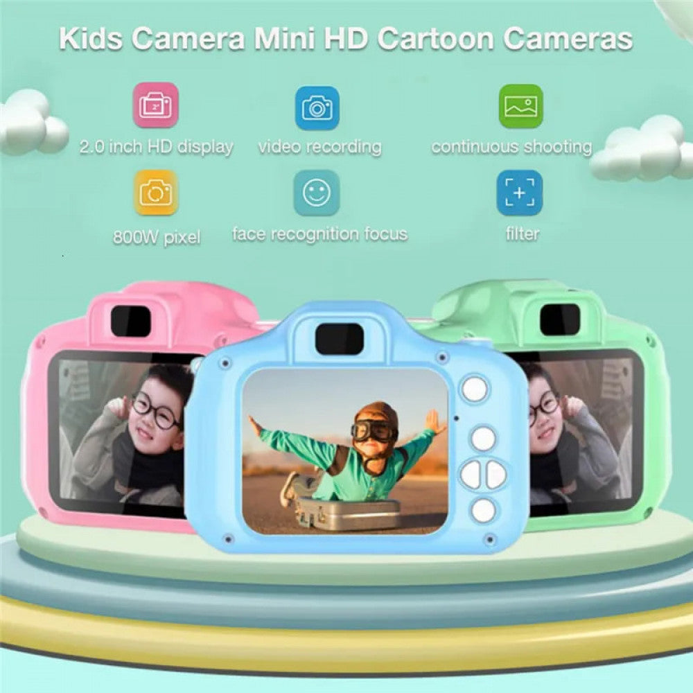 Children's camera Davin DT03 — Blue