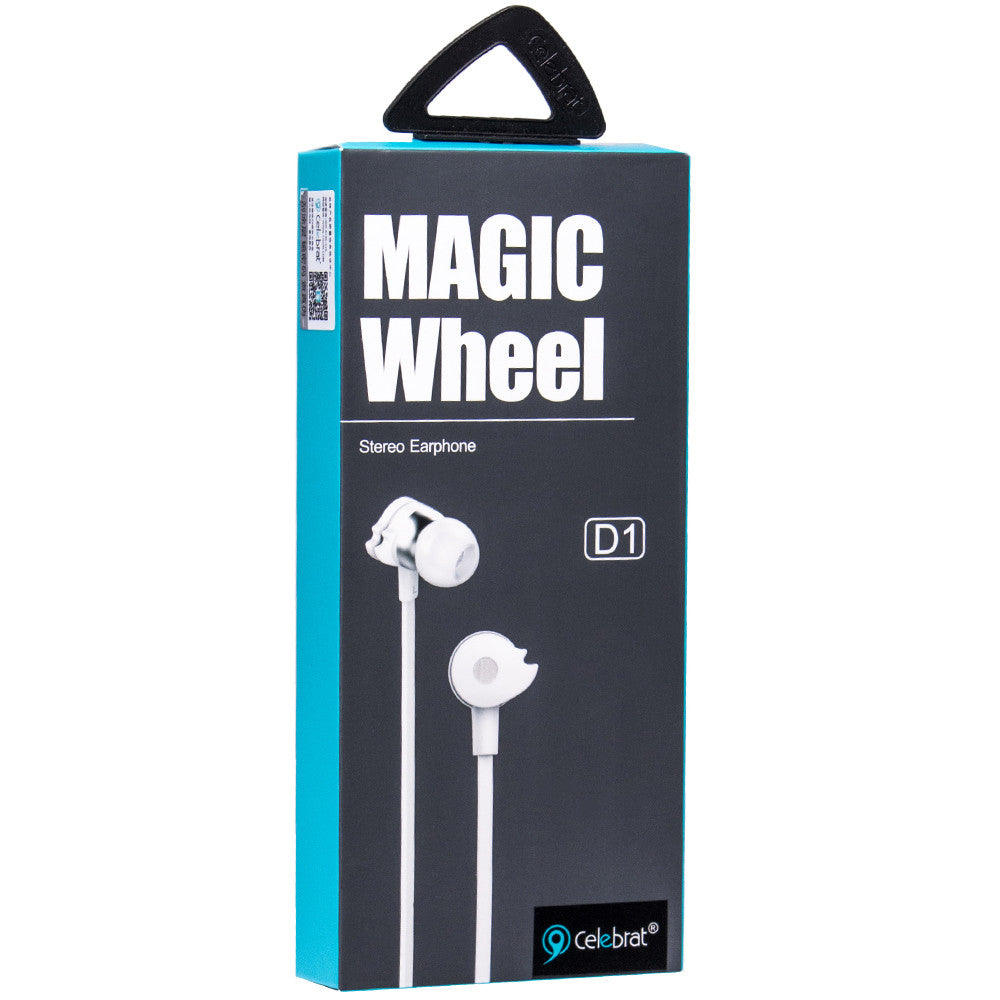 Headphones with microphone 3.5mm – Celebrat D1 – Red