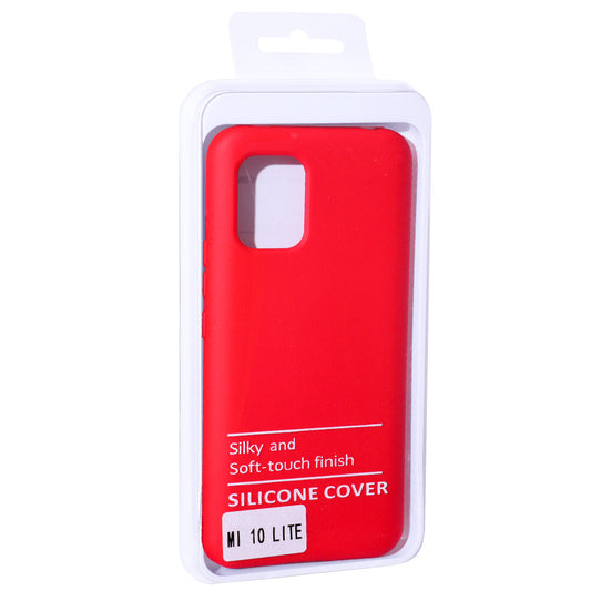 Original Silicone Case – Xiaomi Mi 10 Lite – Red (14)