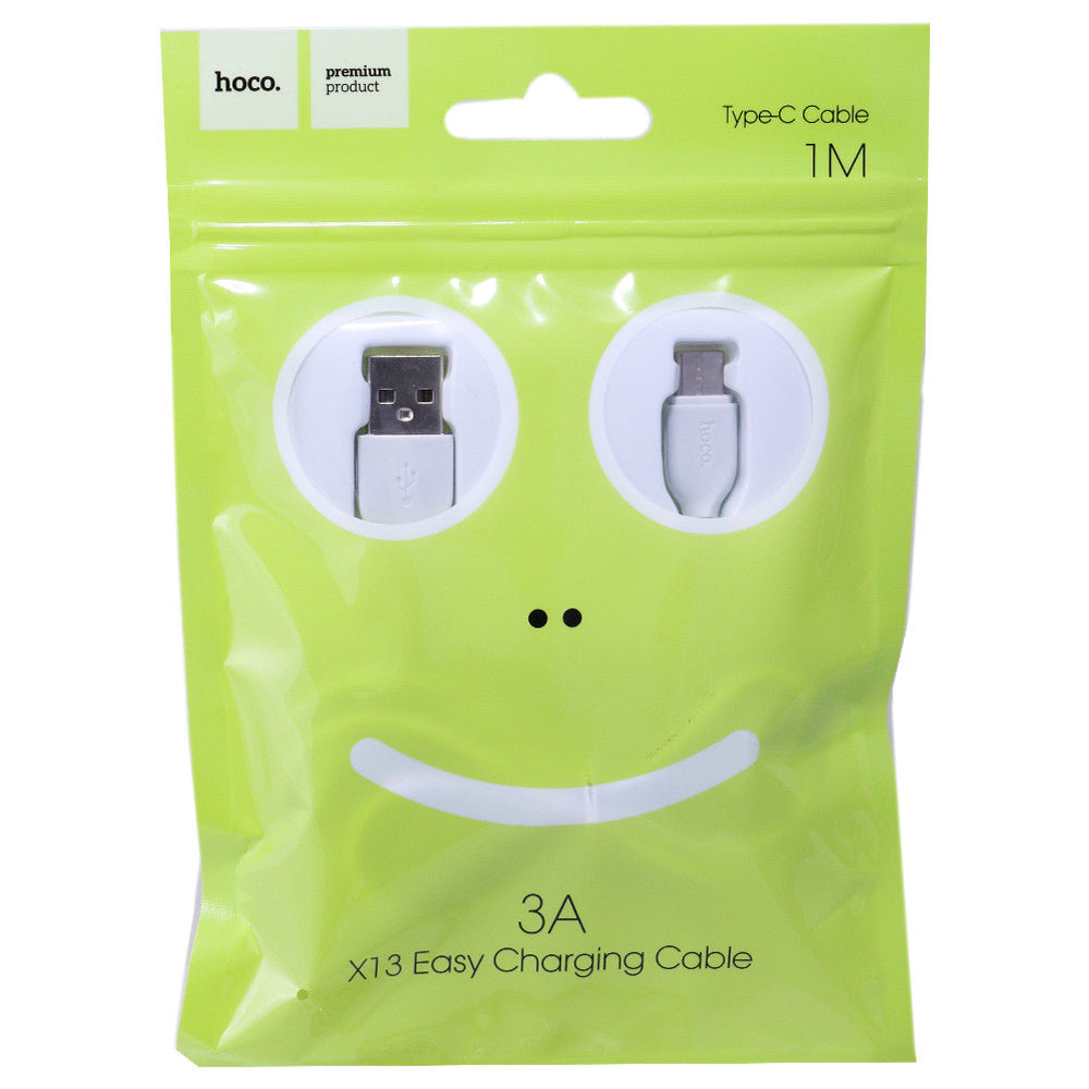 USB C cable 2A (1m) – Hoco X13 – White