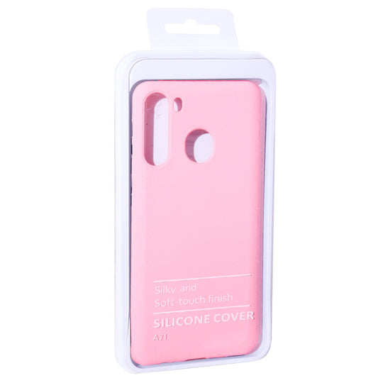 Original Silicone Case - Samsung A21 2019 - Pink (11)