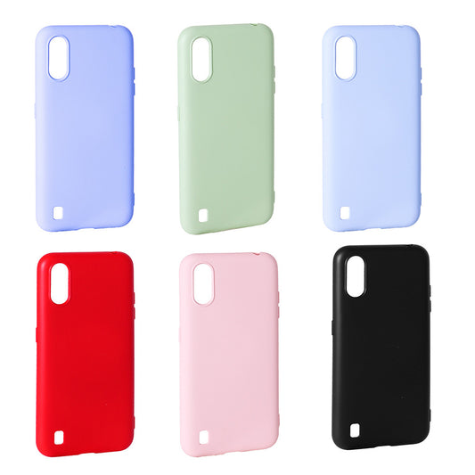 Soft Touch TPU Case – Samsung A01 (A015F) – Lilac