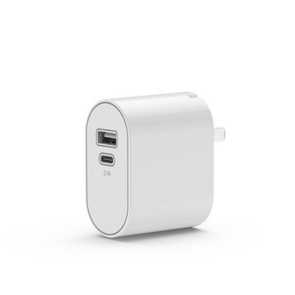 Home Charger | 2.1A | 1U | USB C Cable (1m) – Yoobao YB-CAC1 White