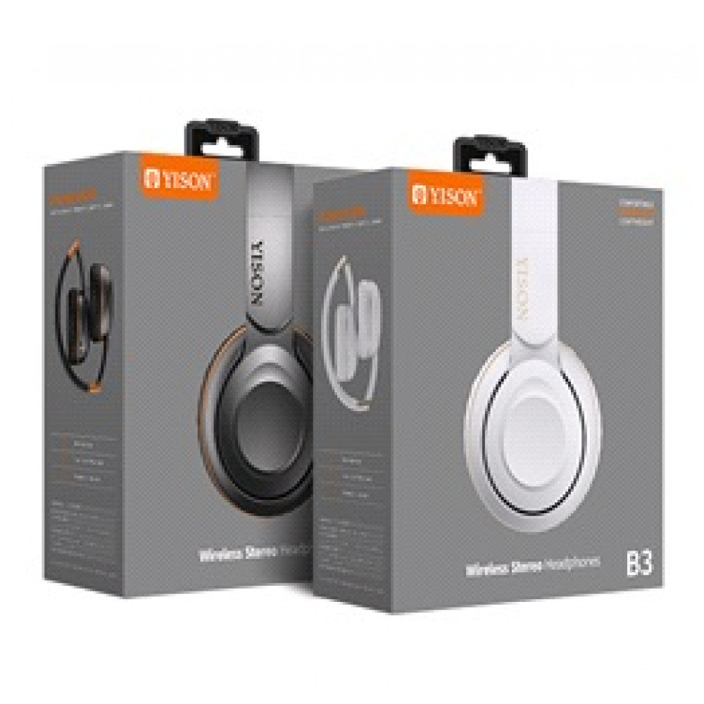 Bluetooth Headphones - Yison B3 - Black