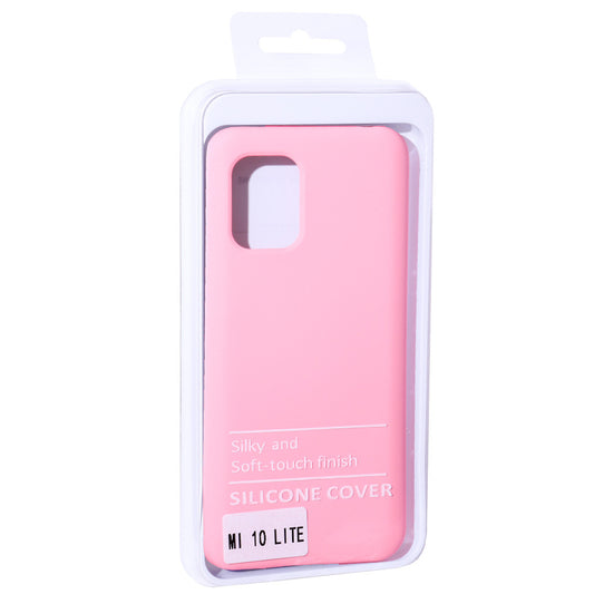 Original Silicone Case – Xiaomi Mi 10 Lite – Pink (11)