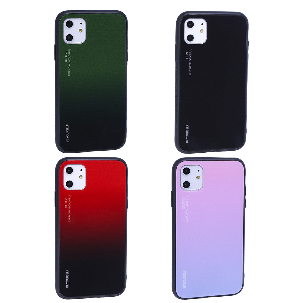 Gradient Glass Case - iPhone 11 - Green