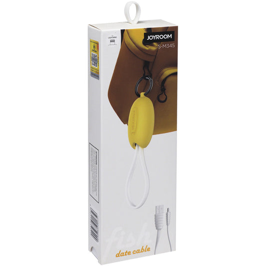 Cable Micro 2.4A (0.2m) Joyroom S-M345 – Yellow
