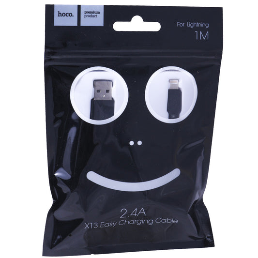 Lightning cable 2A (1m) – Hoco X13 – Black